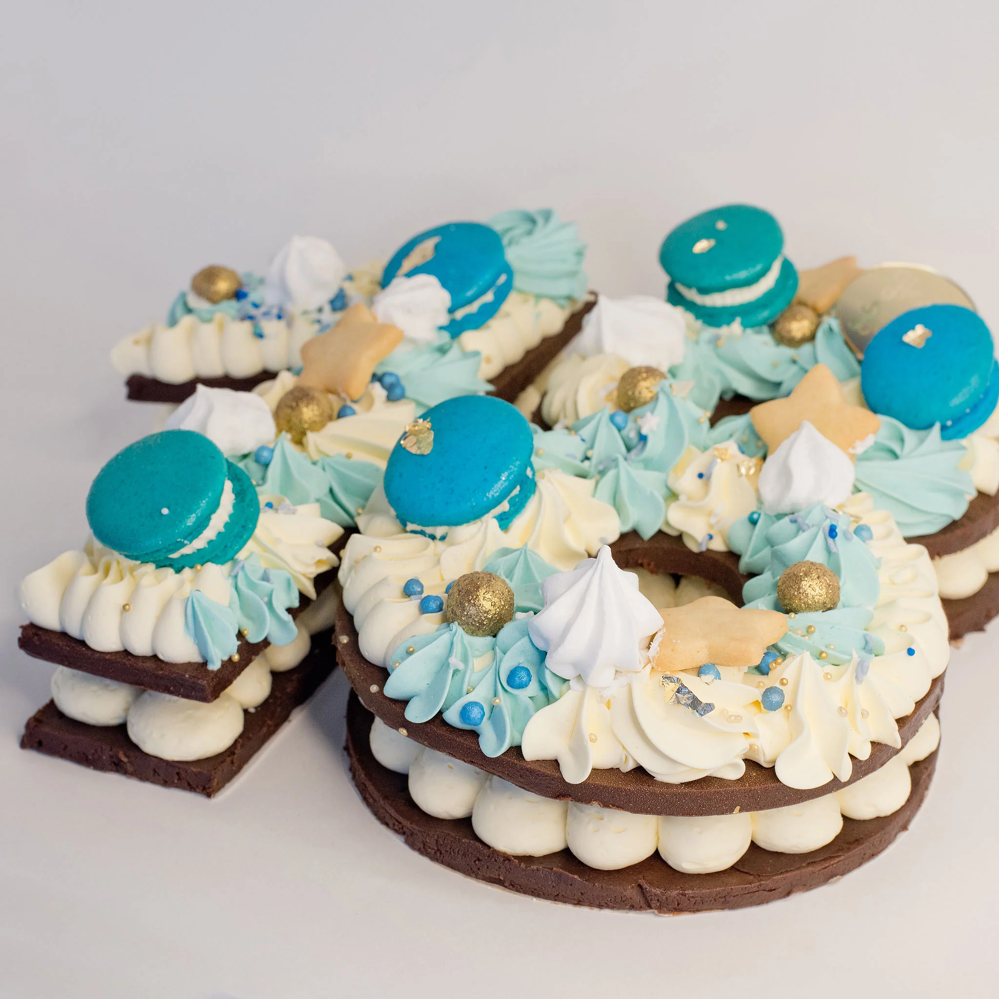 Grand Size, Fudge Truffle Number - Blues Design - Image 3