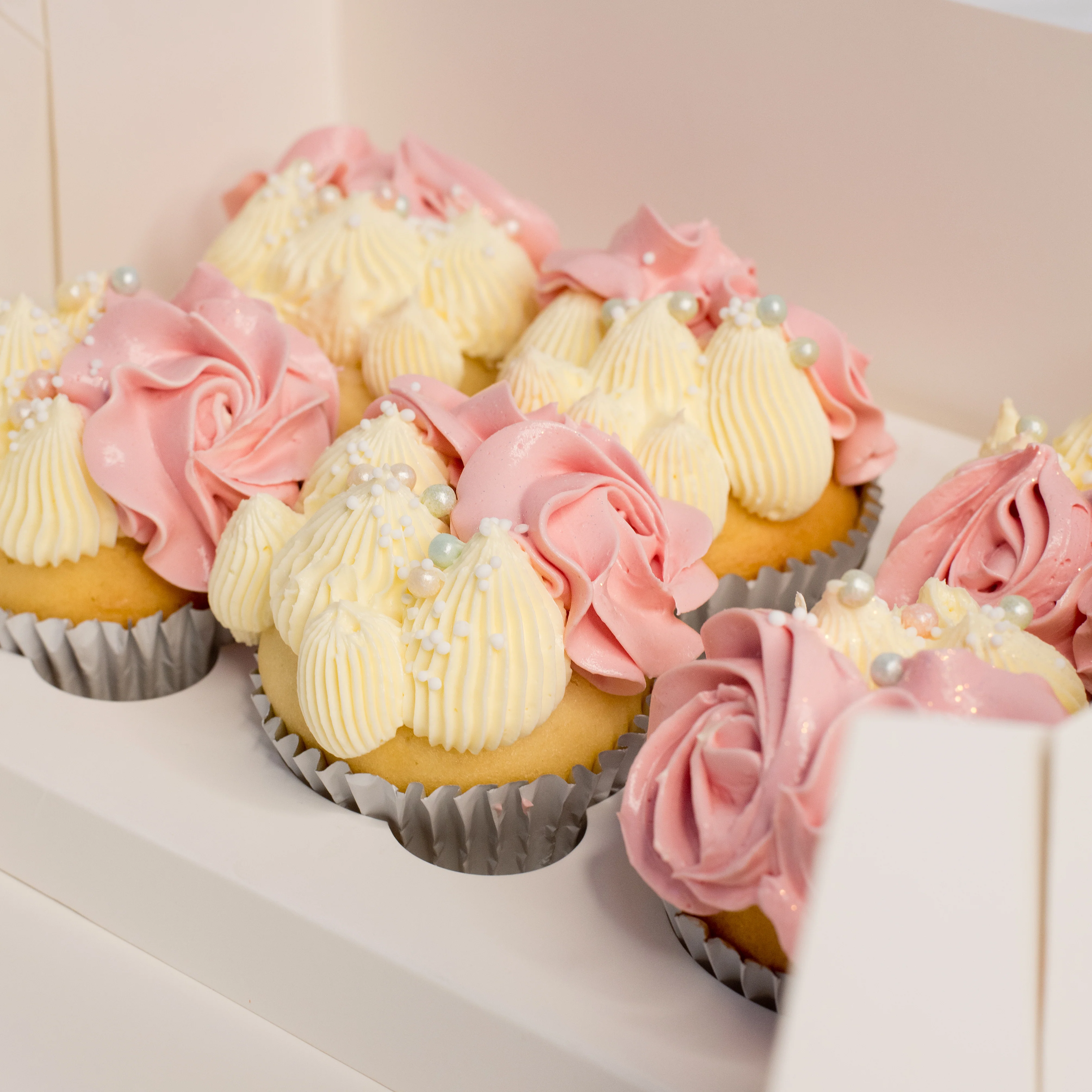 Pretty in Pink Cupcakes ( Filled cupcakes ) - Image 4